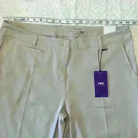 Lesmart Golf Series women’s flat front, khaki trousers. Size‎ 16 - Picture 4 of 11